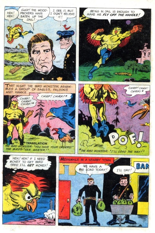 animal-communication-bird-monster-archies-madhouse-44-1965