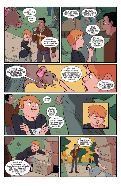 Animal Communication–The Unbeatable Squirrel Girl #1 (2015)