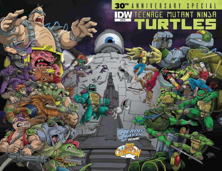 Animal Mimicry (hybrid)–Teenage Mutant Ninja Turtle-30th-Anniv-Special
