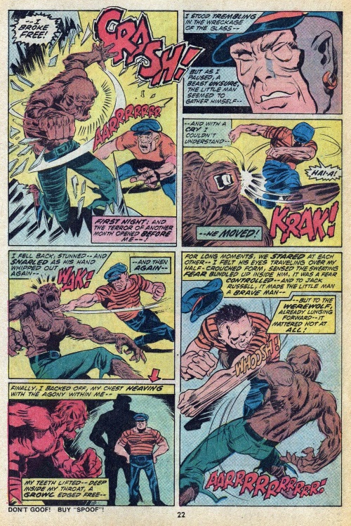 Animal Mimicry (hybrid)–Werewolf By Night V1 #2