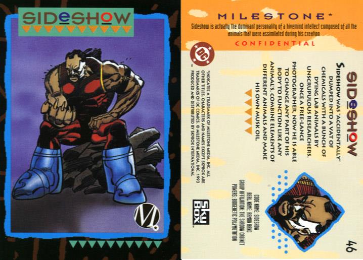 Animal Mimicry (multi)-Sideshow-Milestone Media Universe Card Set
