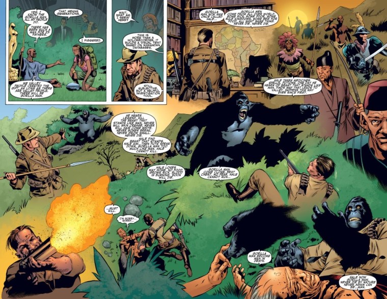 Animal Mimicry (one)-Gorilla-Man-Agents of Atlas V1 #2