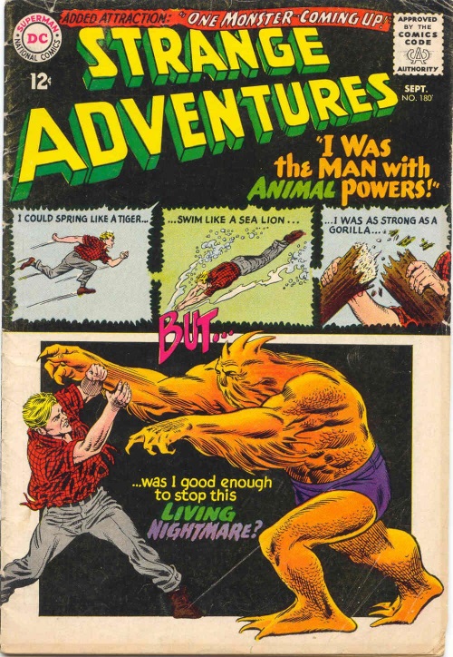 Animal Powers–Animal Man-Strange Adventures V1 #180