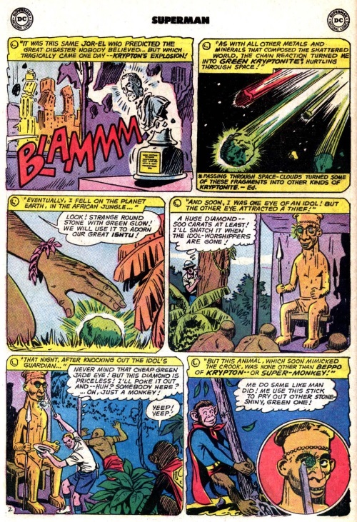 Animate Objects-Tales of Green Kryptonite-Superman V1 #173 (DC)