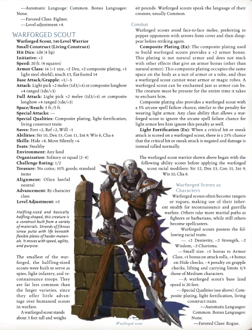 animate-objects-warforged-scout-dd-3-5-monster-manual-iii