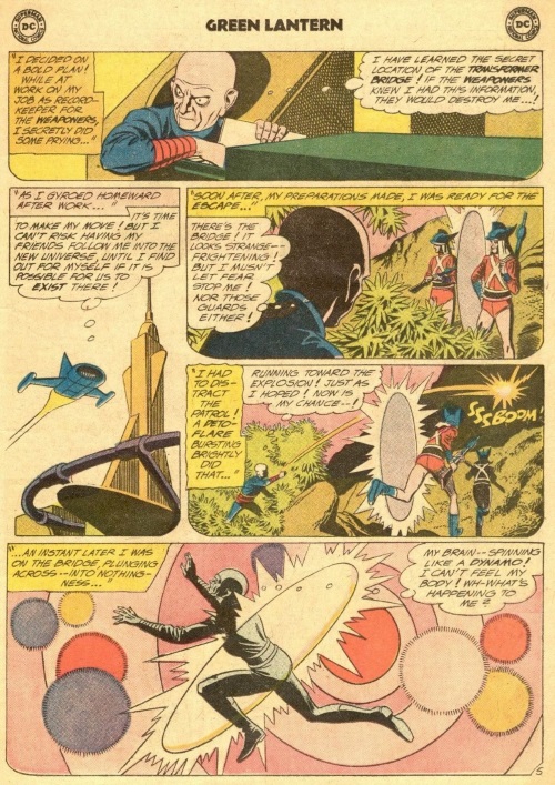 Antimatter Transport-Green Lantern-Secret of the Golden Thunderbolts V2 #2-7