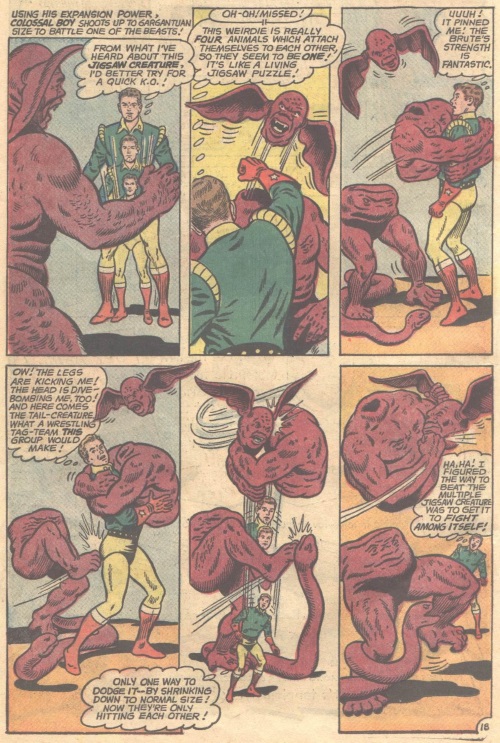 Appendages (detachable)-Jigsaw Creature-Adventure Comics V1 #350