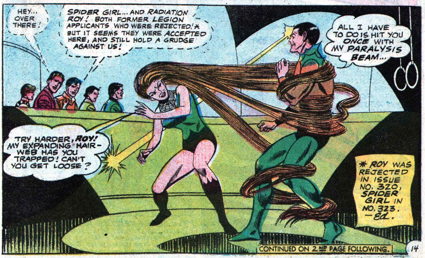 Appendages (hair)-Spider Girl - Adventure #372