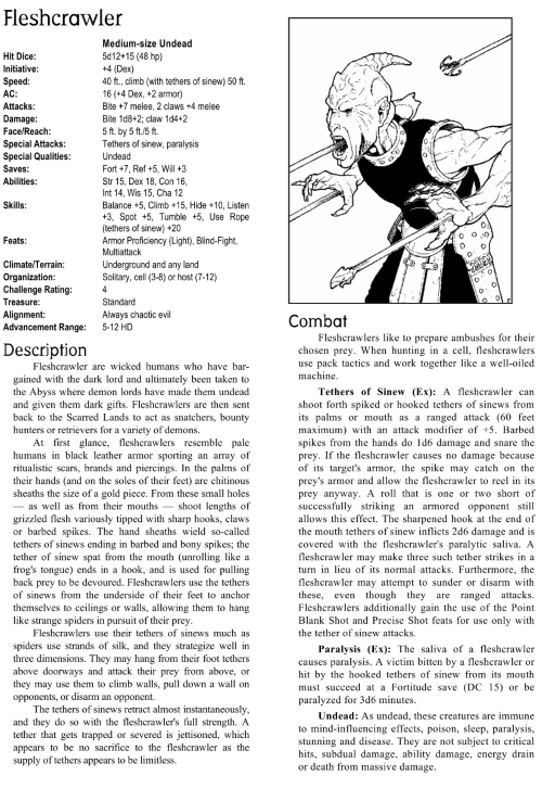 appendages-tongue-fleshcrawler-creature-collection-i