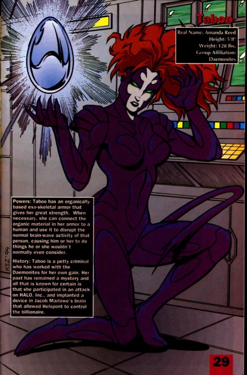 Armor (biological)-Taboo-WildCATs Adventures Sourcebook