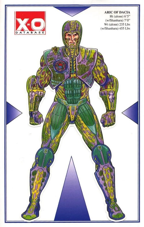 Armor (biological)-X-O Manowar Database #1-8
