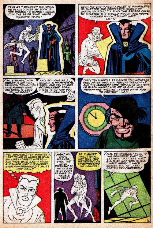 Astral Trapping-Doctor Strange-Strange Tales V1 #121