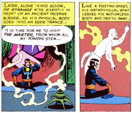Astral Traveling-Dr. Strange (Marvel)
