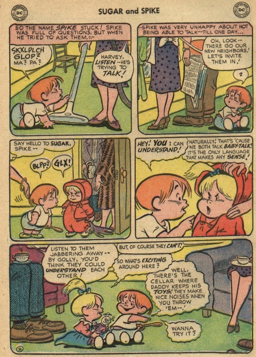 Baby Talk–Sugar and Spike #1 (DC)