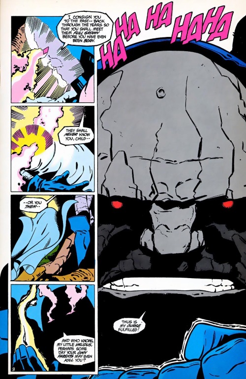 Biological Manipulation (freak)–Darkseid creates Validus-Legion of Super-Heroes Annual V3 #2-4