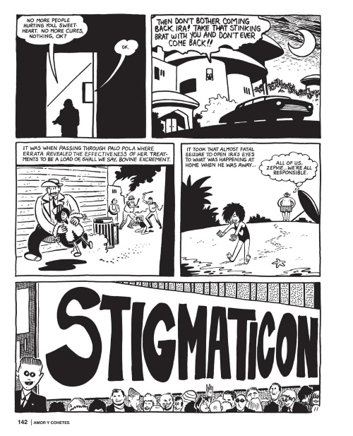 Blood Manipulation–Errata Stigmata-Amor Y Cohetes-The Love and Rockets Library V7-143