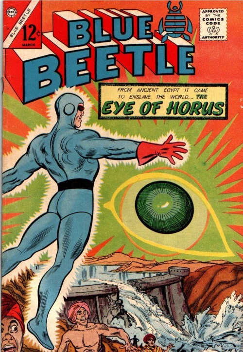 Body Part Disembodied-Eye–Blue Beetle V3 #54 (1965)