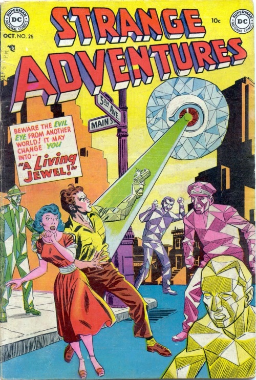 Body Part Disembodied-Eye–Strange Adventures #25 (1952)