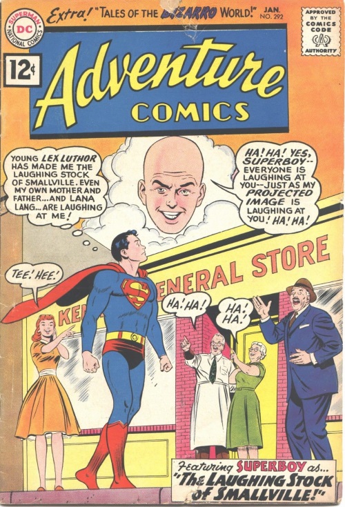 Body Part Disembodied-Head-Superboy-Adventure Comics V1 #292 (DC)
