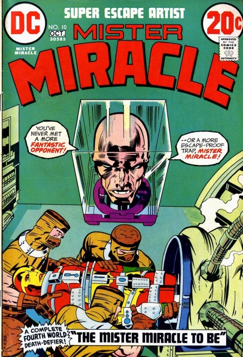 Body Part Disembodied-Head–Mister Miracle V1 #10 (1972)-1