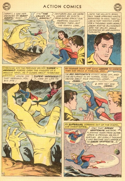 Body Part Disembodied–Valley of Hands-Action Comics #284