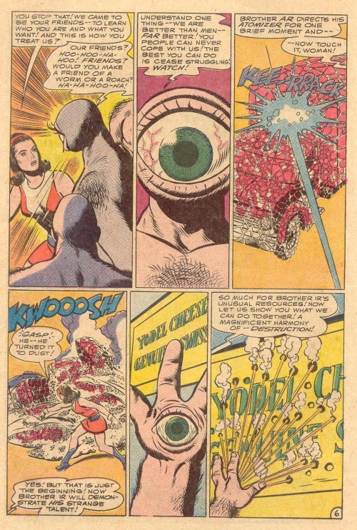 Body Part Enhanced Eyes–Doom Patrol #115