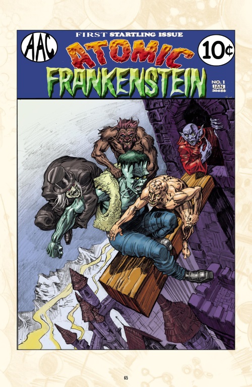 Body Part Substitution (others)-Atomic Frankenstein-The Atomic Legion (Dark Horse)