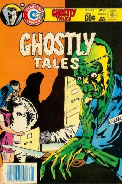 Body Part Substitution (others)-Ghostly Tales #162 (Charlton)