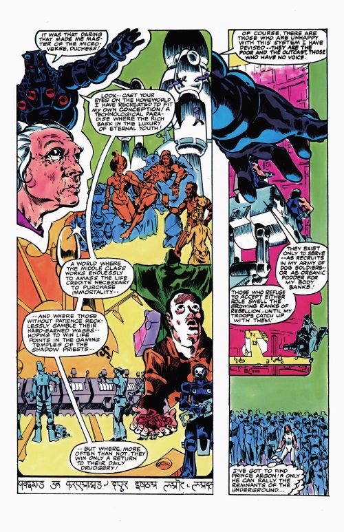 Body Part Substitution (others)–Body Banks-Micronauts V1 #5 (Marvel)-13