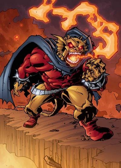 Breath (fire)-Etrigan the Demon (DC)