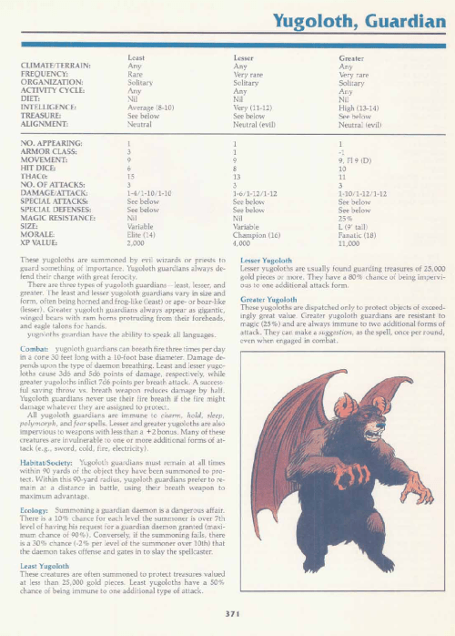 breath-fire-guardian-yugoloth-tsr-2140a-monstrous-manual