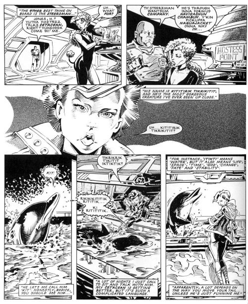 Cetacean Communication-The Ballad of Halo Jones Book #2