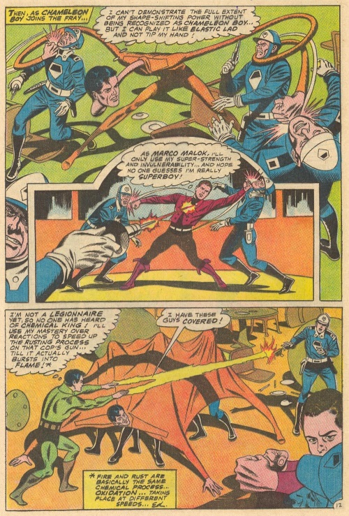 Chemical Reaction Manipulation–Chemical King-Adventure Comics V1 #372