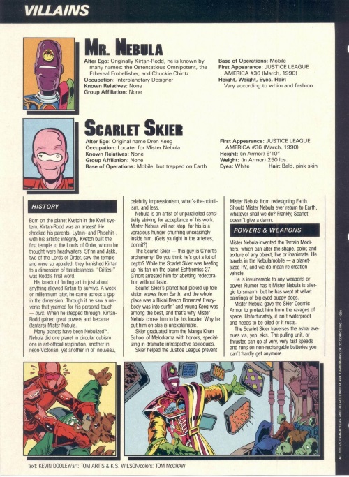 Color Manipulation-Mr. Nebula-Who's Who in the DC Universe #6