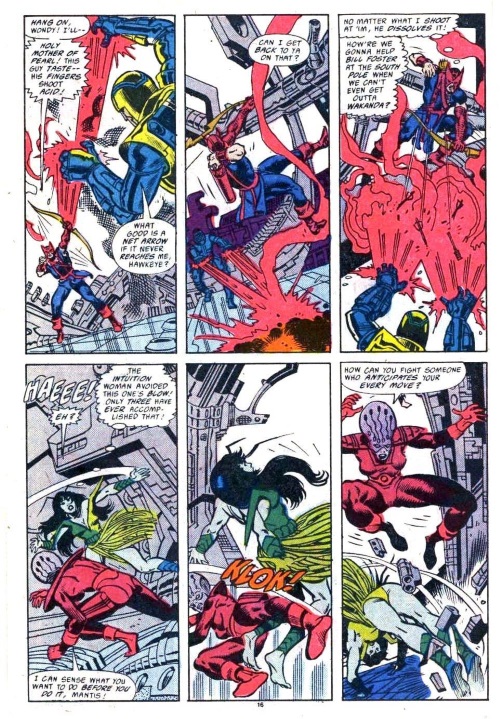 Combat Clairvoyance-Intuition-West Coast Avengers Annual V2 #3 (1988)