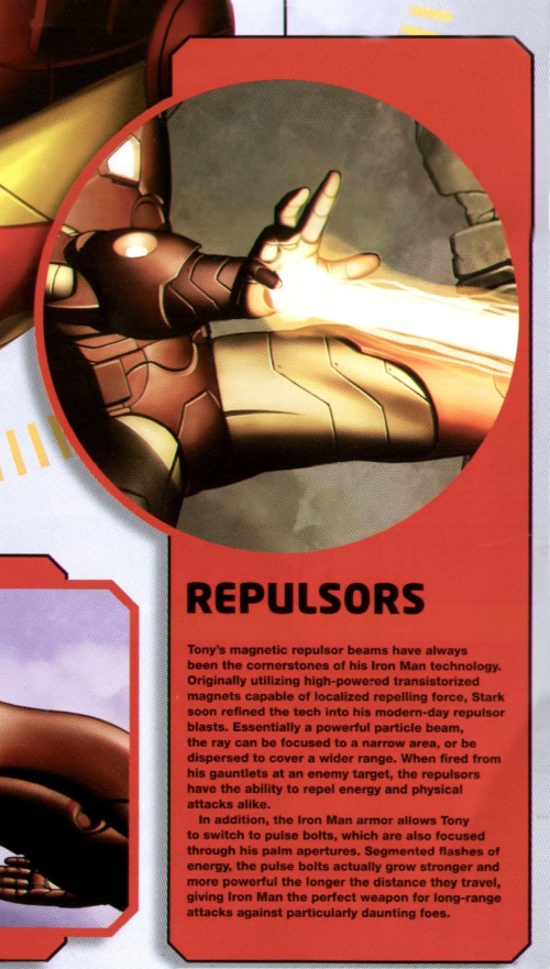Concussion Beams-Repulsor Rays-Iron Man the Ultimate Guide (2010)