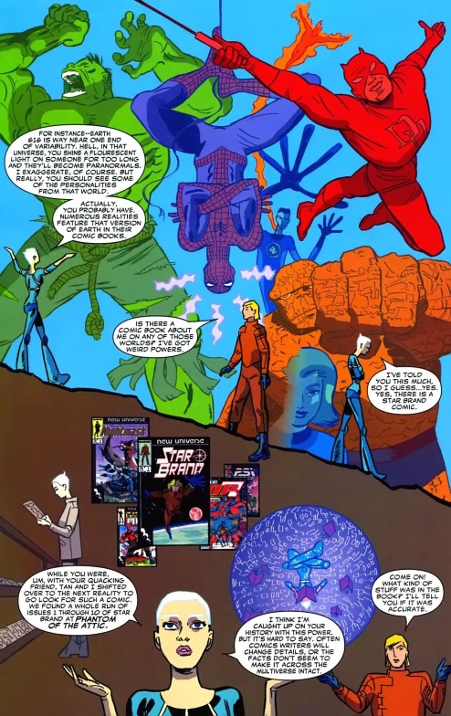 Cross Dimensional Awareness-Untold Tales of the New Universe-Star Brand #1-17