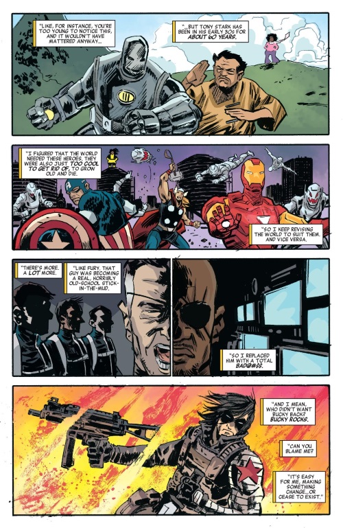 Cross Dimensional Awareness–X-Men-Worst X-Man Ever #5