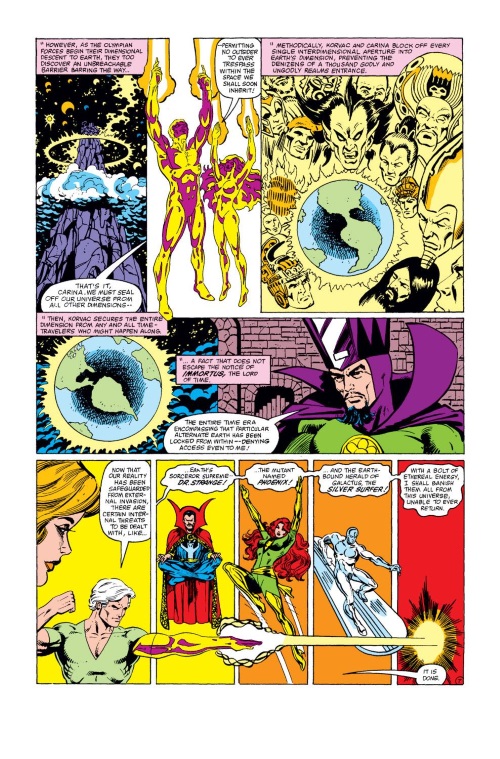 Cross Dimensional Manipulation-Korvac-What If V1 #32 (Marvel)