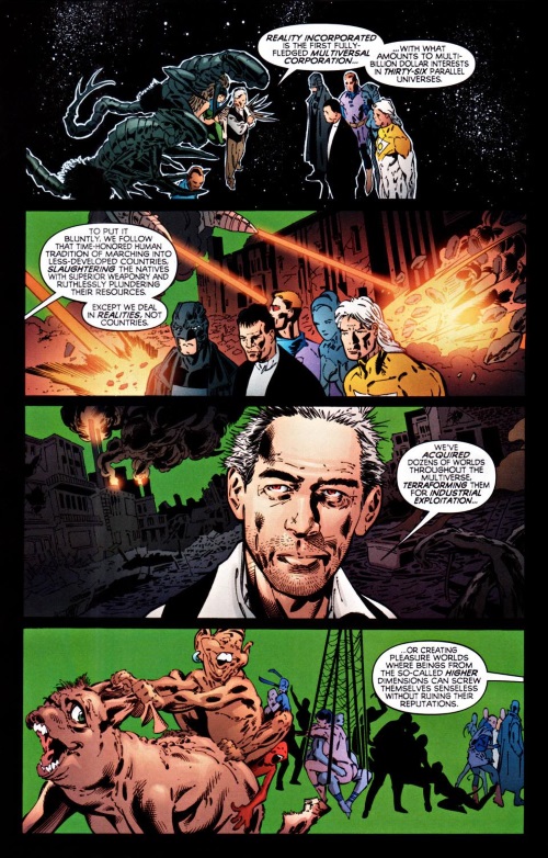 Cross Dimensional Manipulation-Reality Incorporated-The Authority V2 #3(Wildstorn)