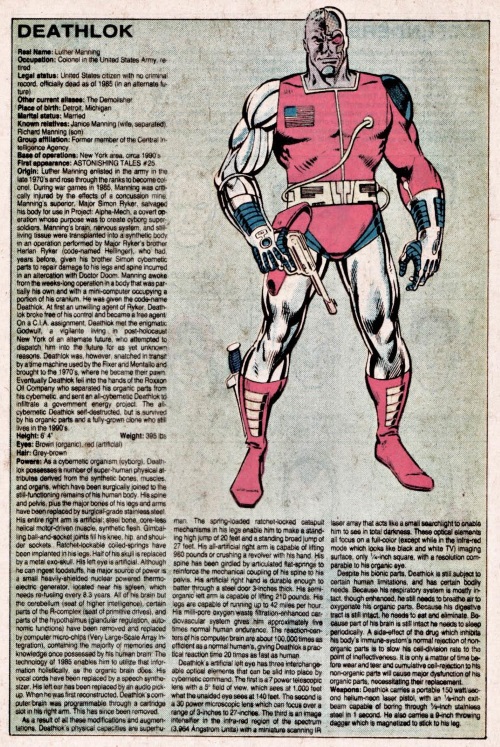 Cyborgization-Deathlok-Official Handbook of the Marvel Universe V1 #3