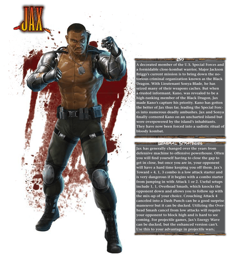 Cyborgization-Jax-Mortal Kombat 9 (2011) Prima Guide