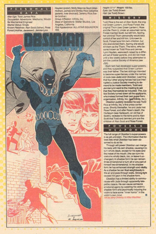 Darkness Mimicry-Obsidian-DC Who's Who V1 #17 (DC)