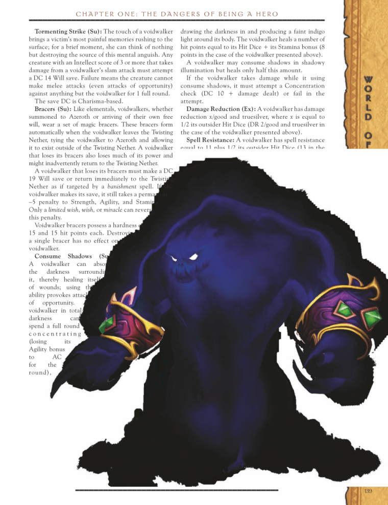 Darkness Mimicry-WOW-Void Walker-World of Warcraft Monster Guide