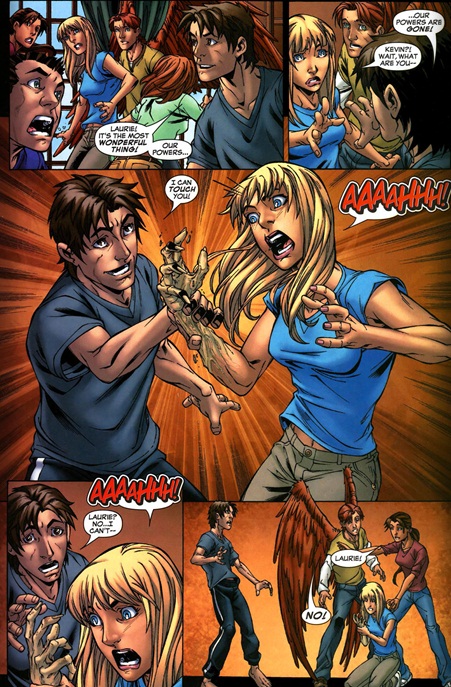 Disintegration-Wither-New X-Men #20