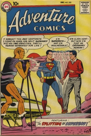 Duplication (other)-Superman-Adventure Comics V1 #255