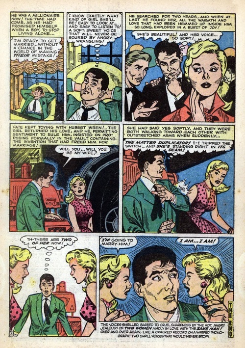 Duplication (other)–Machine-Uncanny Tales #54