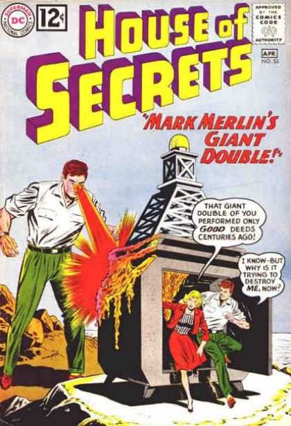 Duplication (size)-Mark Merlin-House of Secrets V1 #53-1