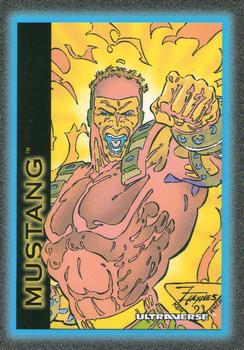 Electric Manipulation-1993 SkyBox Ultraverse-20Fr Mustang