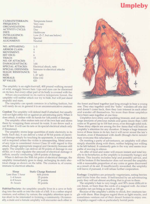 electrical-manipulation-umpleby-tsr-2158-monstrous-compendium-annual-volume-2